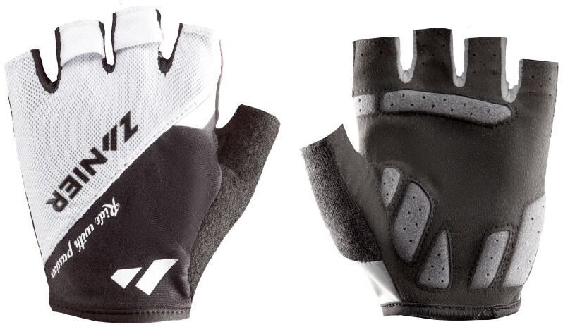 Zanier Cycling Team Glove Schwarz / Weiß, Fingerhandschuhe, Größe 8.5 - Farbe Black - White