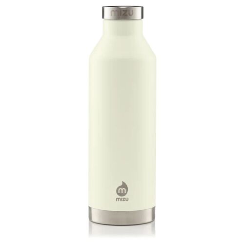 Mizu V8 Bottle Weiß, Trinksysteme & Wasserbehälter, Größe 800 ml - Farbe Chalk