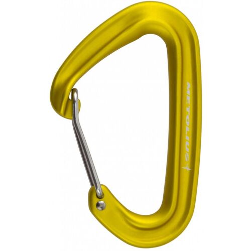 Metolius Bravo II Wiregate Carabiner Gelb, Einzelkarabiner, Größe One Size - Farbe Yellow