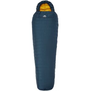 Mountain Equipment Helium Solo Regular Blau, Daunen Daunenschlafsäcke, Größe 190 cm - RV links - Farbe Majolica Blue