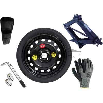 Extradeon Notrad - R16 4x100x56,6 + Schlüssel + Wagenheber + Hülle Extradeon Notrad - R16 4x100x56,6 + Schlüssel + Wagenheber + Hülle