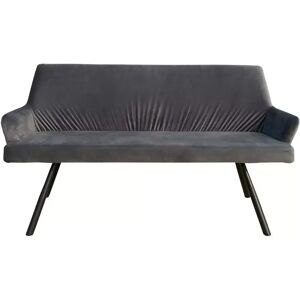 bene living Diningsofa Modena Grau Samt