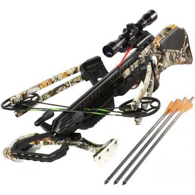 Horn 150 lbs reversible Armbrust mit Zielfernrohr Horn 150 lbs reversible Armbrust mit Zielfernrohr