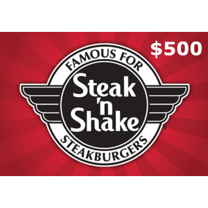 Kinguin Steak 'n Shake $500 Gift Card US