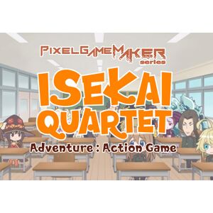 Kinguin Pixel Game Maker Series ISEKAI QUARTET Adventure Action Game Steam CD Key
