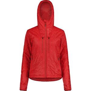 Maloja Atmungsaktive winddichte Damen Primaloft® Isolationsjacke. Farbe: Rot / Größe: S