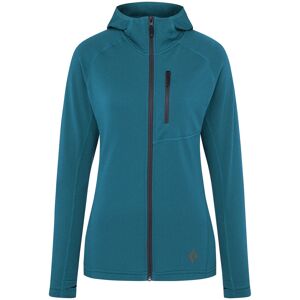 Black Diamond Atmungsaktiver vielseitiger Damen Polartec® Power Dry® Midlayer. Farbe: Blau / Größe: S