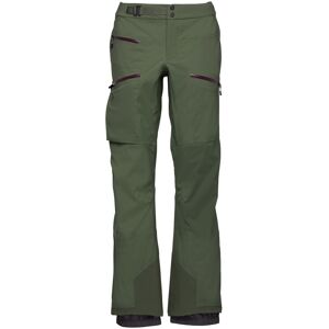 Black Diamond Wasserdichte atmungsaktive Damen Freeride Skihose. Farbe: Oliv / Größe: M