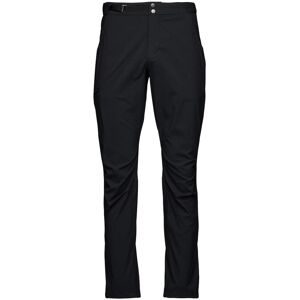 Black Diamond Elastische strapazierfähige Herren Kletterhose. Farbe: Schwarz / Größe: 28