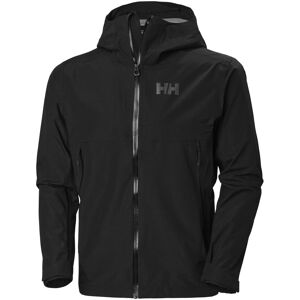 Helly Hansen Wasserdichte atmungsaktive Herren Helly Tech® Wetterschutzjacke. Farbe: Schwarz / Größe: M