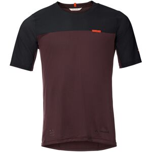 Vaude Multifunktionales leichtes Herren Fahrrad Shirt. Farbe: Farbeblock / Lila / Schwarz / Größe: XXL