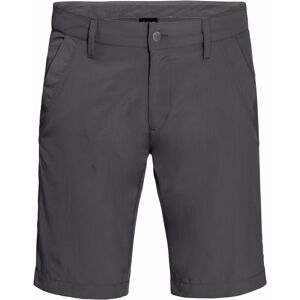 Jack Wolfskin Leichte schnelltrocknende Herren Reiseshorts. Farbe: Grau / Größe: 46