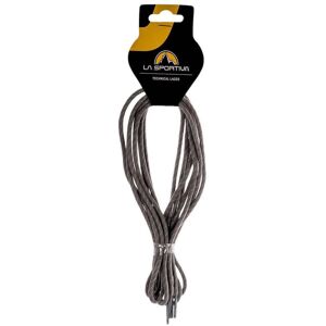 La Sportiva Robuste abnutzungsresistente Ersatz-Schnürsenkel. Farbe: Grau / Weiß / Größe: 147 cm