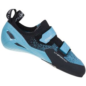 La Sportiva Bequemer atmungsaktiver Damen Kletterschuh. Farbe: Blau / Schwarz / Größe: 35.5