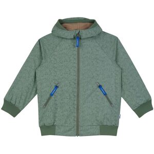 Finkid Wasserdichte zip-in kompatible Kinder Outdoorjacke. Farbe: Grün / Größe: 100