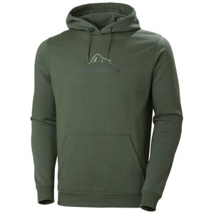 Helly Hansen Bequemer weicher Herren Kapuzenpullover. Farbe: Grün / Größe: M