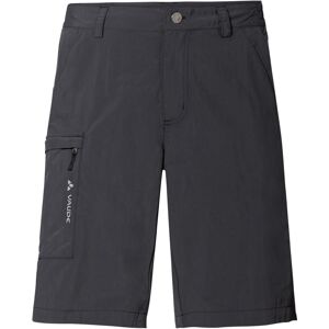 Vaude Schnelltrocknende kurze Herren Wandershorts. Farbe: Schwarz / Größe: 52