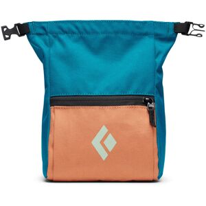 Black Diamond Praktischer verschließbarer Boulder Chalkbag. Farbe: Farbeblock / Blau / Orange / Größe: One Size