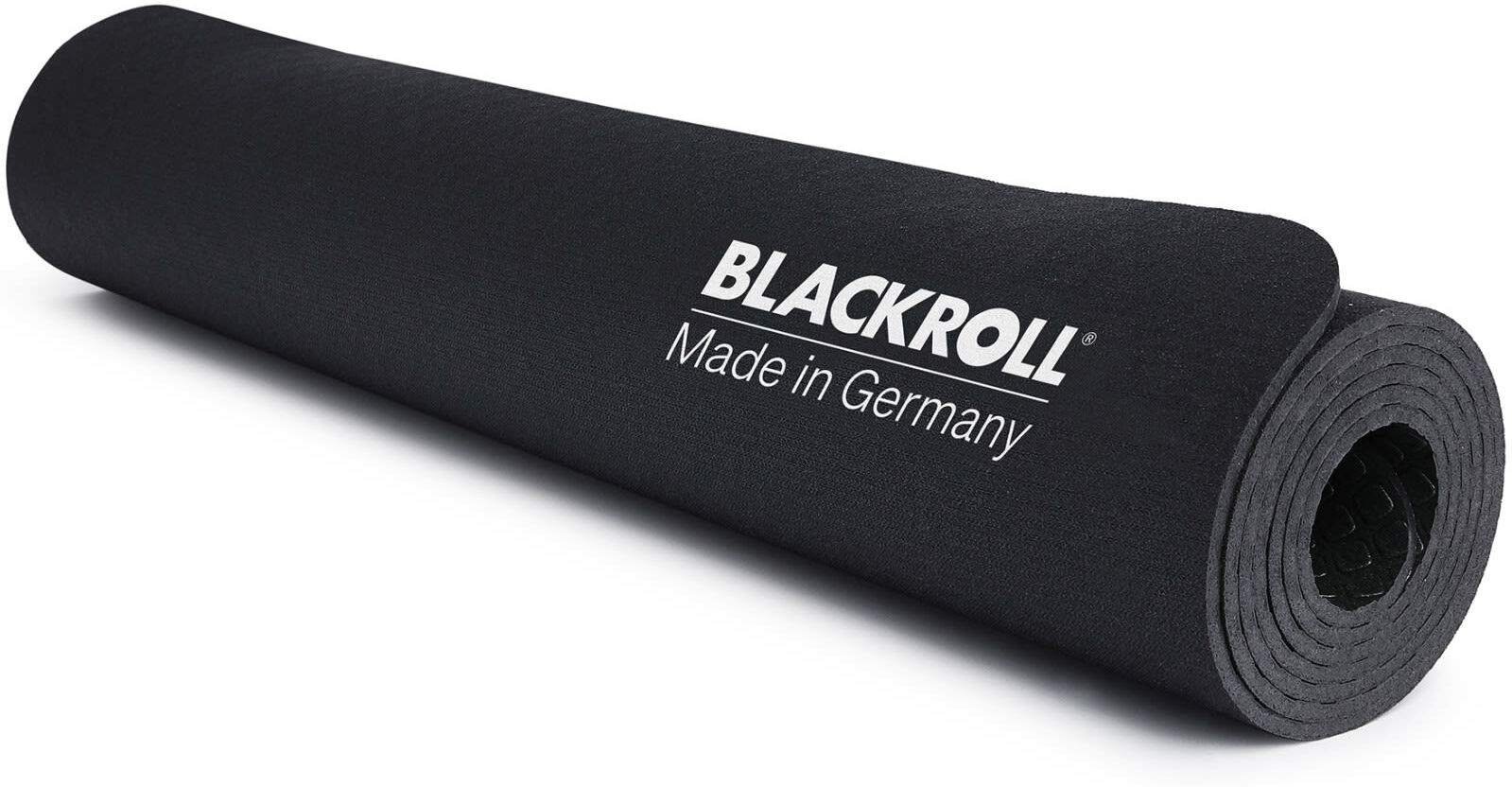 Blackroll Bequeme hochwertige Yoga- und Trainingsmatte. Farbe: Schwarz / Größe: 185 cm