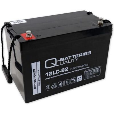 Quality-Batteries - 12LC-92 - 93Ah - 12V - Battery Quality-Batteries - 12LC-92 - 93Ah - 12V - Battery