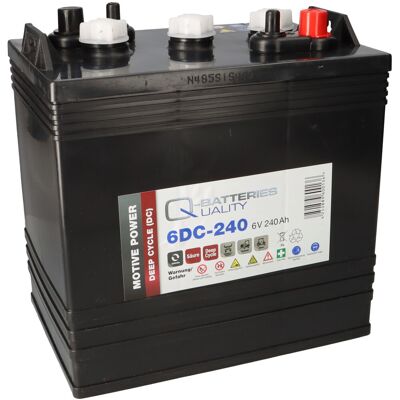 Q-Batteries - 6DC-240 6V 240Ah - Tiefenzyklusbatterie Q-Batteries - 6DC-240 6V 240Ah - Tiefenzyklusbatterie