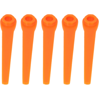 vhbw 5x Ersatzmesser für Gardena Rasentrimmer - Orange vhbw 5x Ersatzmesser für Gardena Rasentrimmer - Orange