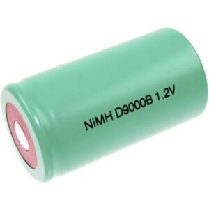 100x XCell Mono Akku Flattop Ni-MH 1,2V 9000mAh D