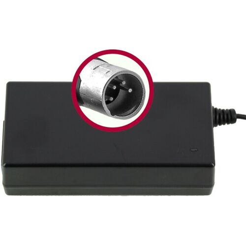 Ladegerät BMZ Li-Ion 42V 2A Stecker XLR 4polig