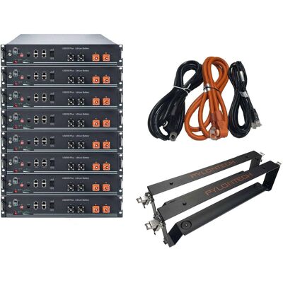 Pylontech 26,4 kWh Solarspeicher Lithium LiFePO4 inkl. Kabel, Halterung und BMS mit 0% MwSt nach §12 Abs. 3 UstG Pylontech 26,4 kWh Solarspeicher Lithium LiFePO4 inkl. Kabel, Halterung und BMS mit 0% MwSt nach §12 Abs. 3 UstG