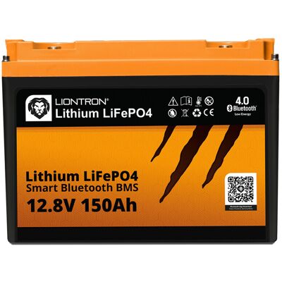 LIONTRON LiFePO4 12,8V 150Ah LX Smart BMS mit Bluetooth - All In 1 - Marine mit 0% MwSt nach §12 Abs. 3 UstG LIONTRON LiFePO4 12,8V 150Ah LX Smart BMS mit Bluetooth - All In 1 - Marine mit 0% MwSt nach §12 Abs. 3 UstG