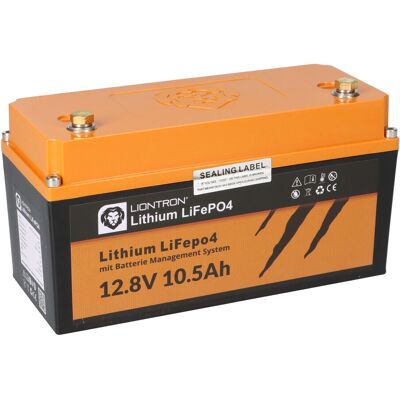 LIONTRON LiFePO4 Akku LX 12,8V 10,5Ah BMS 3000 Zyklen mit 0% MwSt nach §12 Abs. 3 UstG LIONTRON LiFePO4 Akku LX 12,8V 10,5Ah BMS 3000 Zyklen mit 0% MwSt nach §12 Abs. 3 UstG