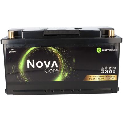 WATTSTUNDE NOVA Core Batterie 12,8V 100Ah 1280Wh LiFePO4 WATTSTUNDE NOVA Core Batterie 12,8V 100Ah 1280Wh LiFePO4