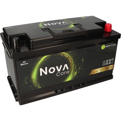 WATTSTUNDE NOVA Core Batterie 12,8V 100Ah 1280Wh LiFePO4 mit 0% MwSt nach §12 Abs. 3 UstG WATTSTUNDE NOVA Core Batterie 12,8V 100Ah 1280Wh LiFePO4 mit 0% MwSt nach §12 Abs. 3 UstG