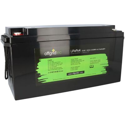Offgridtec LiFePO4 Akku 25,6V 100Ah mit Heizmatte mit 0% MwSt nach §12 Abs. 3 UstG Offgridtec LiFePO4 Akku 25,6V 100Ah mit Heizmatte mit 0% MwSt nach §12 Abs. 3 UstG