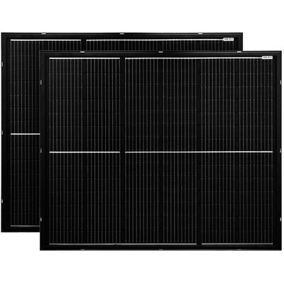 offgridtec Balkon - Solarmodulset 24V 2x 200W mit dünnem Alu-Rahmen und Metall-Kabelbinder offgridtec Balkon - Solarmodulset 24V 2x 200W mit dünnem Alu-Rahmen und Metall-Kabelbinder