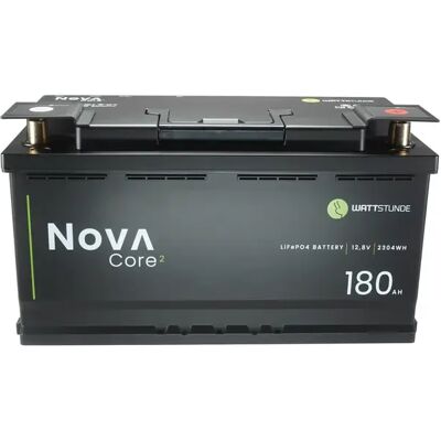WATTSTUNDE NOVA Core² 180 Ah LiFePO4 12,8 V Batterie, BMS 200 A, CAN-Bus WATTSTUNDE NOVA Core² 180 Ah LiFePO4 12,8 V Batterie, BMS 200 A, CAN-Bus