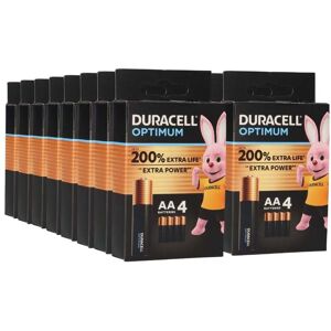 64x Duracell MN1500 AA Mignon Batterie Optimum (16x 4er Blister) 64x Duracell MN1500 AA Mignon Batterie Optimum (16x 4er Blister)