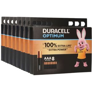 64x Duracell MN2400 AAA Micro Batterie Optimum (8x 8er Blister) 64x Duracell MN2400 AAA Micro Batterie Optimum (8x 8er Blister)
