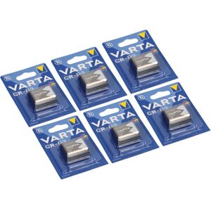 6x CR-P2 CRP2 Foto-Batterie Lithium 6V VARTA Profi 6x CR-P2 CRP2 Foto-Batterie Lithium 6V VARTA Profi