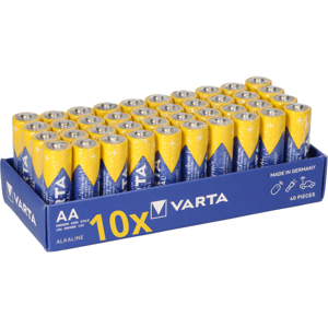 400x Mignon AA LR6 - Batterie Alkaline VARTA Industrial 4006 1,5V 2950 mAh 400x Mignon AA LR6 - Batterie Alkaline VARTA Industrial 4006 1,5V 2950 mAh