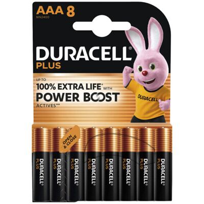 Duracell Plus AAA Batterien – 8er Blister Duracell Plus AAA Batterien – 8er Blister