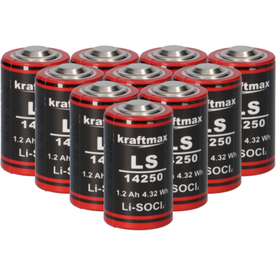 Kraftmax - LS14250 - 1/2 AA - 3.6V - Batterie Kraftmax - LS14250 - 1/2 AA - 3.6V - Batterie