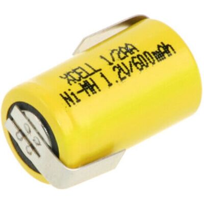 XCell - 1/2 AA 600mAh Ni-MH - Z-Form Batterie XCell - 1/2 AA 600mAh Ni-MH - Z-Form Batterie