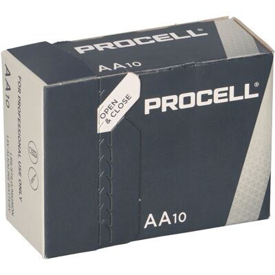 10x Duracell Procell MN1500 Mignon AA LR6 Batterie 10x Duracell Procell MN1500 Mignon AA LR6 Batterie