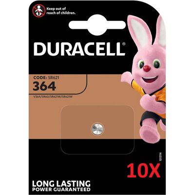 Duracell - D364 - 1,55V - 20mAh - Uhrenbatterie Duracell - D364 - 1,55V - 20mAh - Uhrenbatterie