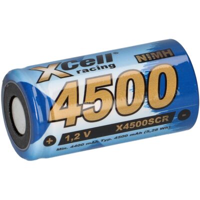 XCell Akku Sub-C 1,2V / 4500mAh X4500SCR Hochstrom XCell Akku Sub-C 1,2V / 4500mAh X4500SCR Hochstrom