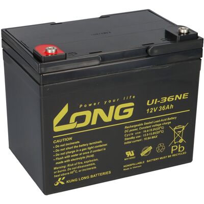KungLong - U1-36NE - 12V 36Ah - Blei-Säure AGM Batterie KungLong - U1-36NE - 12V 36Ah - Blei-Säure AGM Batterie