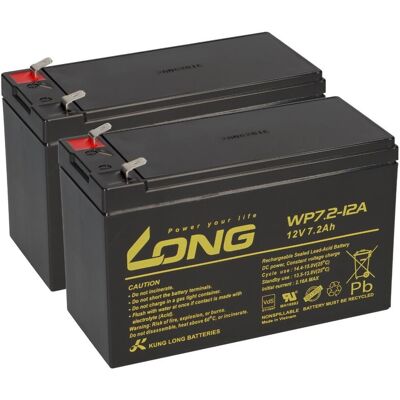 KungLong - SXT 300 - 12V 7,2Ah - AGM Batterie Set KungLong - SXT 300 - 12V 7,2Ah - AGM Batterie Set