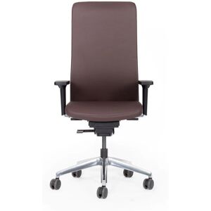 Lento Ergonomischer Bürostuhl Bezug Leder Matrix MT13 - Echtleder für fantastischen Komfort - Made in Germany - 30 Jahre Garantie