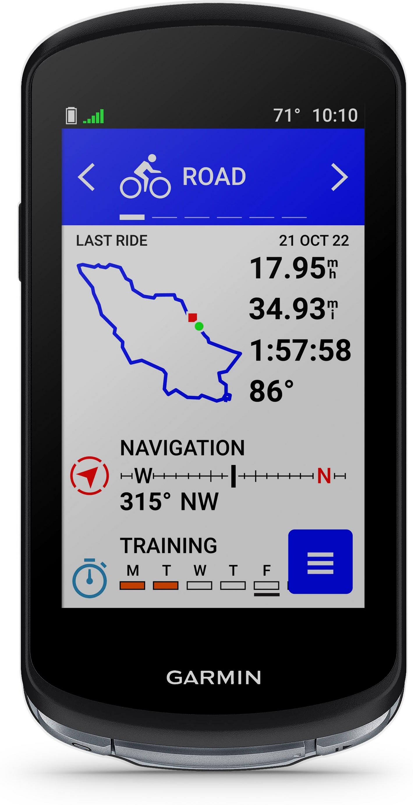 Garmin Edge 1040 Fahrradcomputer schwarz Einheitsgröße